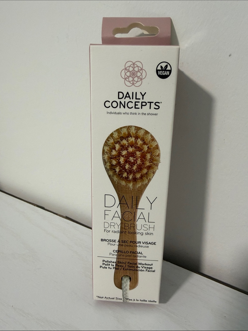Daily Concepts Daily Facial Dry Brush - Brand New
